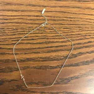 🔴 MOVING SALE🔴 Delicate “K” Initial Necklace